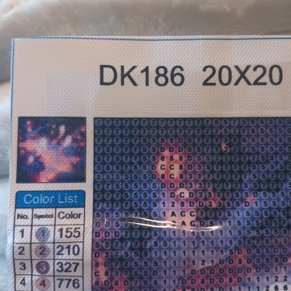 20x20 Diamond Painting Kit Ghosts Flying Through Galaxy